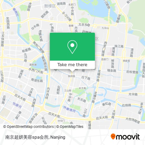 南京超妍美容spa会所 map