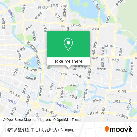 阿杰发型创意中心(明瓦廊店) map