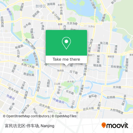 富民坊北区-停车场 map