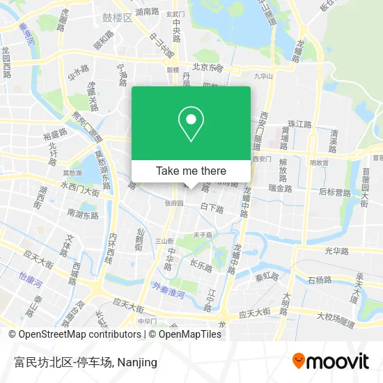 富民坊北区-停车场 map