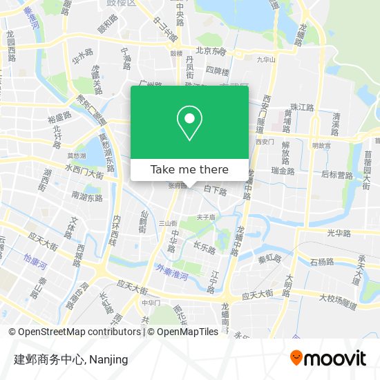 建邺商务中心 map