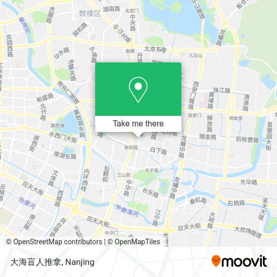 大海盲人推拿 map