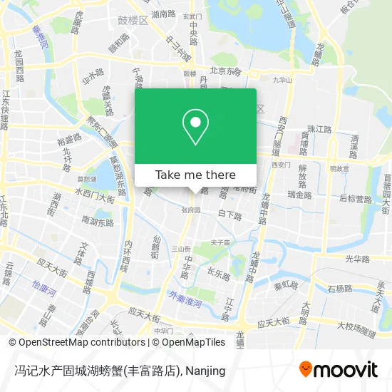 冯记水产固城湖螃蟹(丰富路店) map