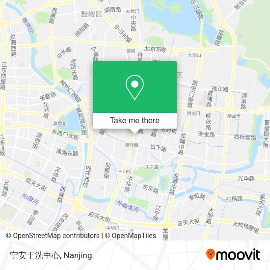 宁安干洗中心 map