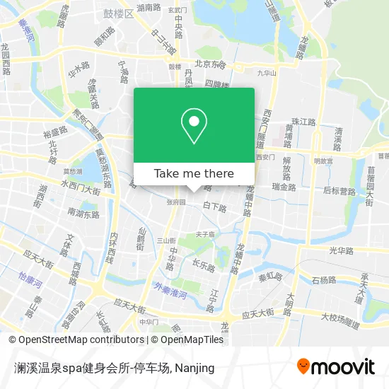 澜溪温泉spa健身会所-停车场 map