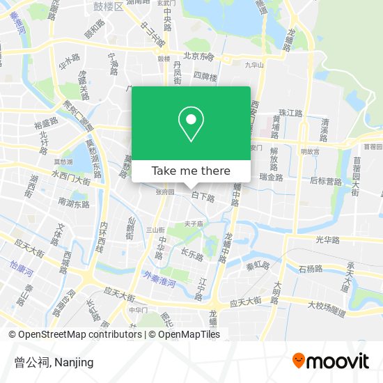 曾公祠 map