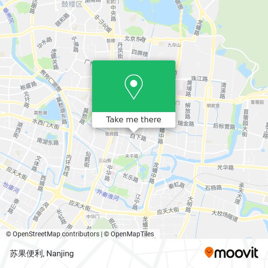 苏果便利 map