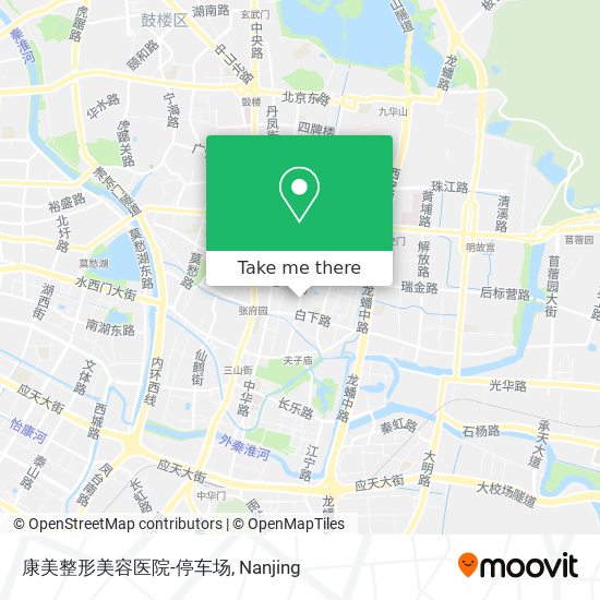 康美整形美容医院-停车场 map