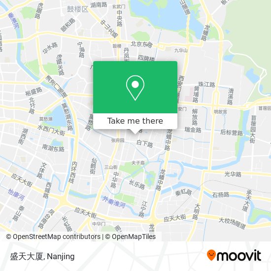 盛天大厦 map
