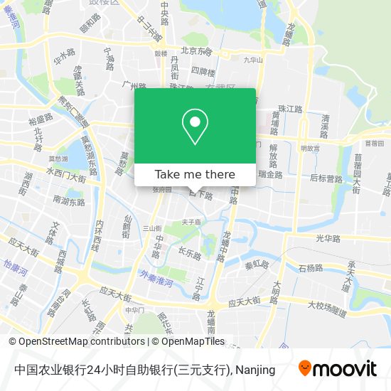 中国农业银行24小时自助银行(三元支行) map