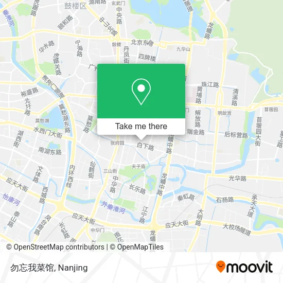 勿忘我菜馆 map