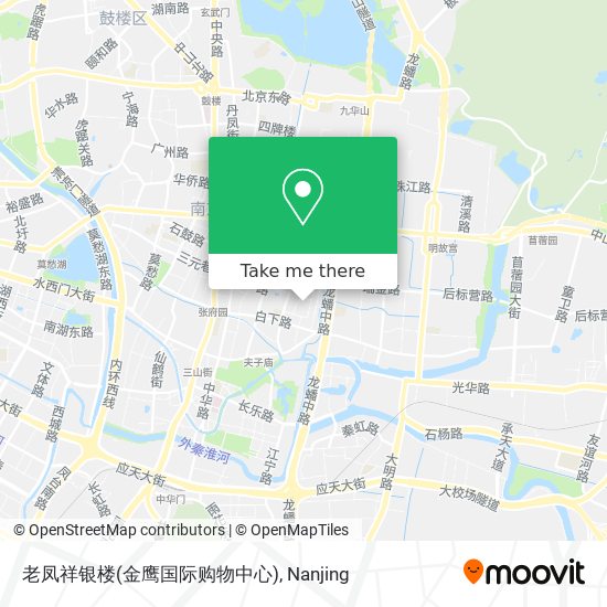 老凤祥银楼(金鹰国际购物中心) map