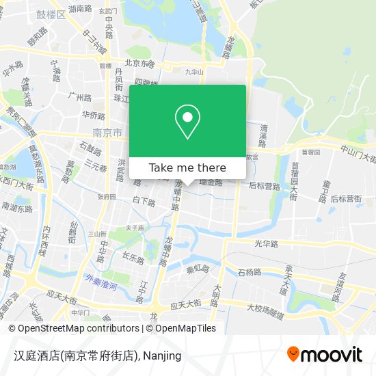 汉庭酒店(南京常府街店) map