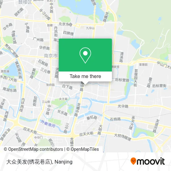 大众美发(绣花巷店) map