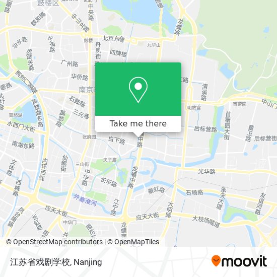 江苏省戏剧学校 map