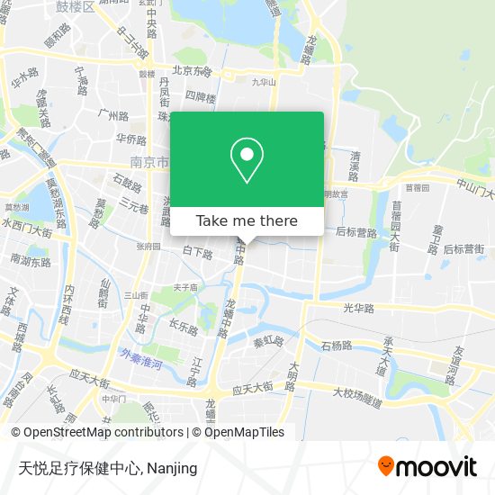 天悦足疗保健中心 map