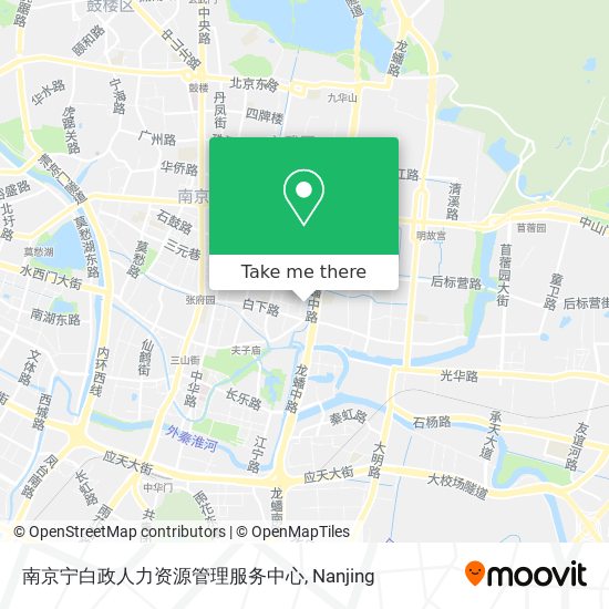 南京宁白政人力资源管理服务中心 map