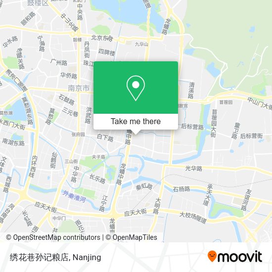 绣花巷孙记粮店 map