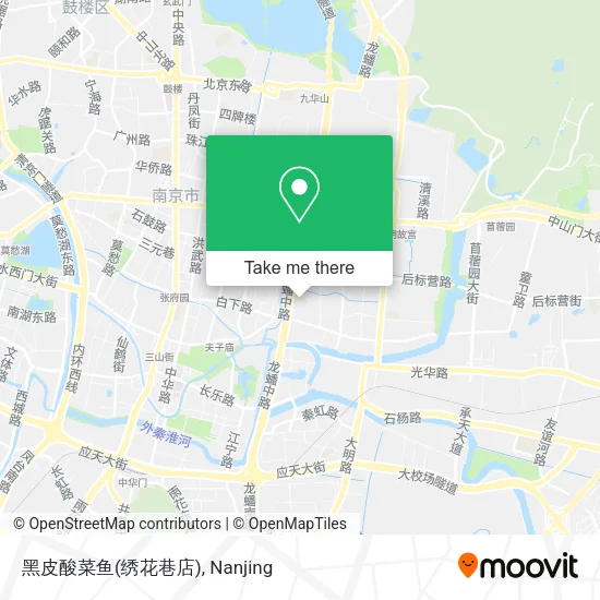 黑皮酸菜鱼(绣花巷店) map