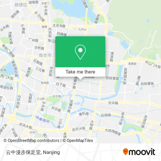 云中漫步保足堂 map