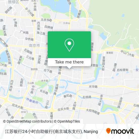 江苏银行24小时自助银行(南京城东支行) map