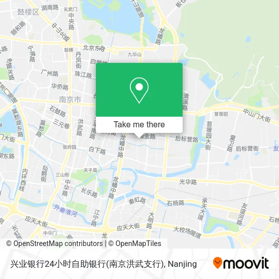 兴业银行24小时自助银行(南京洪武支行) map
