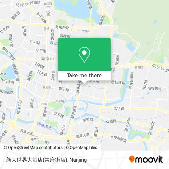 新大世界大酒店(常府街店) map