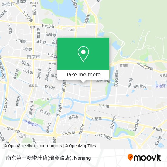 南京第一糖蜜汁藕(瑞金路店) map