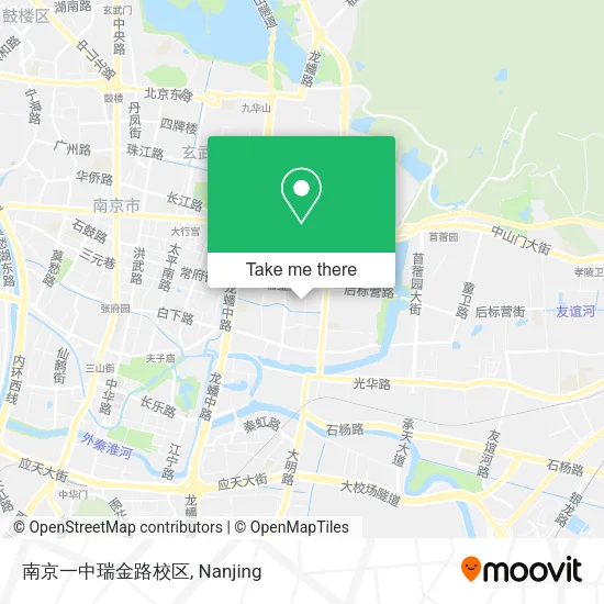 南京一中瑞金路校区 map