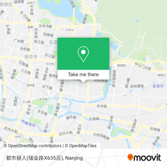 都市丽人(瑞金路X635店) map