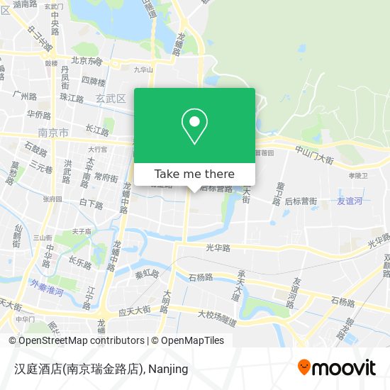 汉庭酒店(南京瑞金路店) map