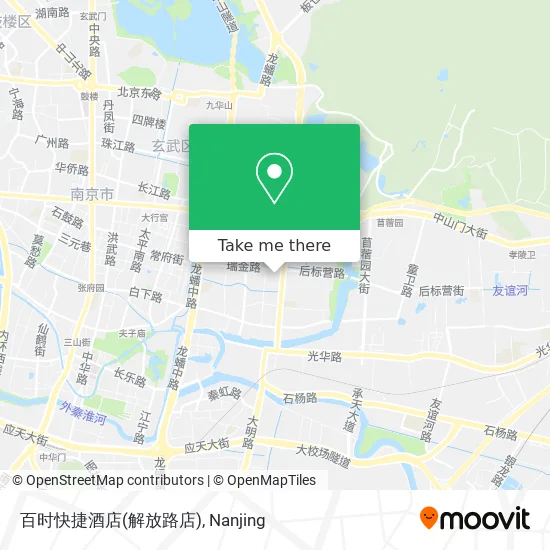 百时快捷酒店(解放路店) map