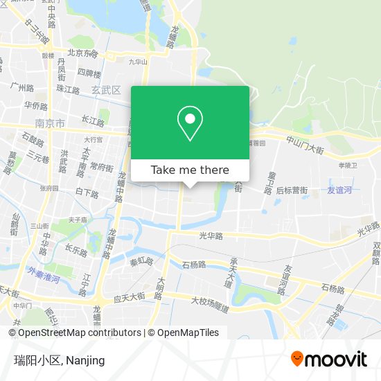 瑞阳小区 map