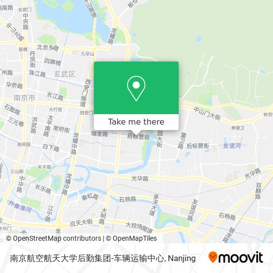 南京航空航天大学后勤集团-车辆运输中心 map