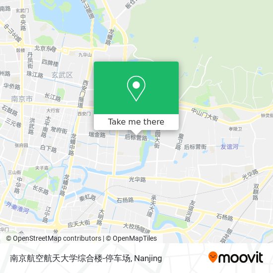 南京航空航天大学综合楼-停车场 map