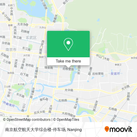 南京航空航天大学综合楼-停车场 map