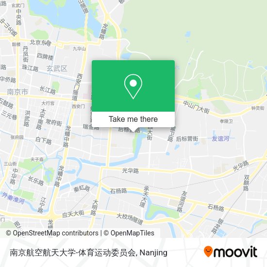 南京航空航天大学-体育运动委员会 map