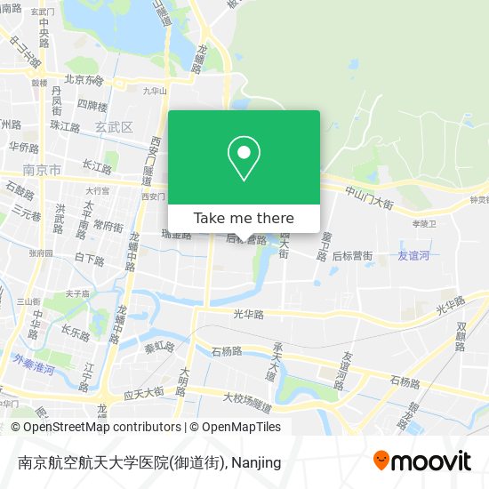 南京航空航天大学医院(御道街) map