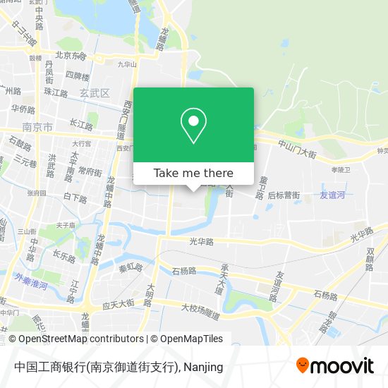 中国工商银行(南京御道街支行) map