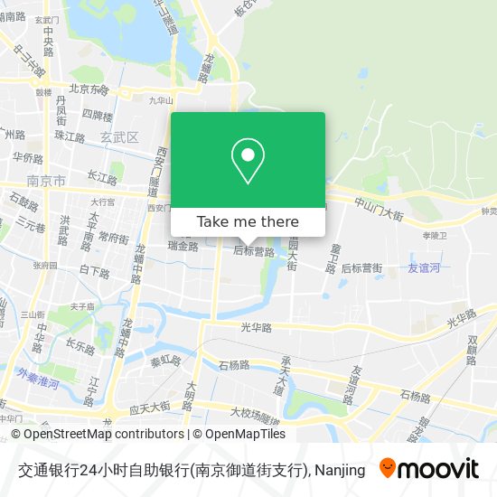 交通银行24小时自助银行(南京御道街支行) map