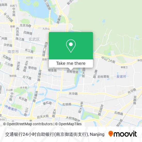 交通银行24小时自助银行(南京御道街支行) map