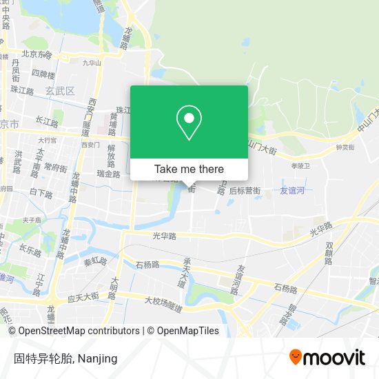 固特异轮胎 map