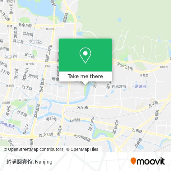 超满圆宾馆 map