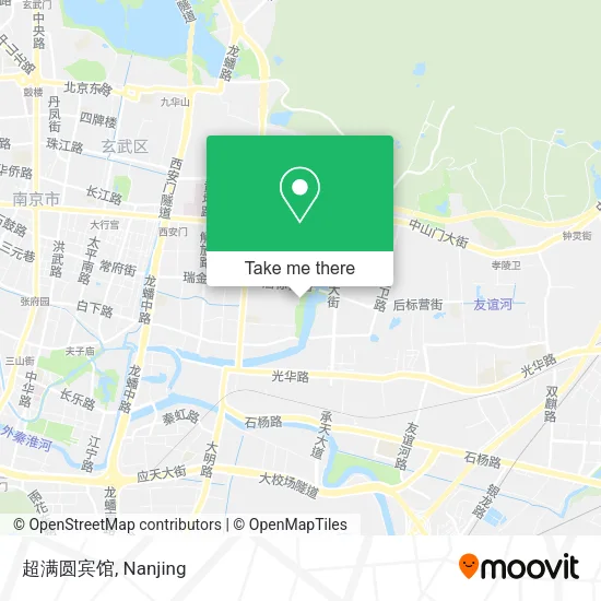 超满圆宾馆 map
