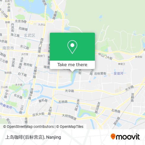 上岛咖啡(后标营店) map