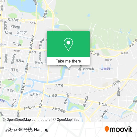 后标营-50号楼 map