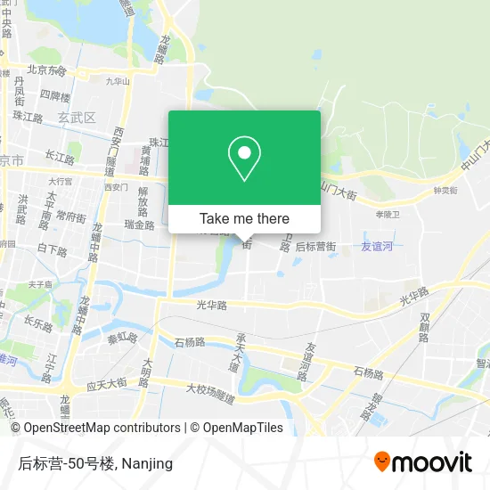 后标营-50号楼 map