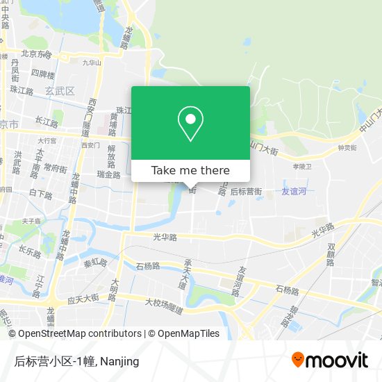 后标营小区-1幢 map
