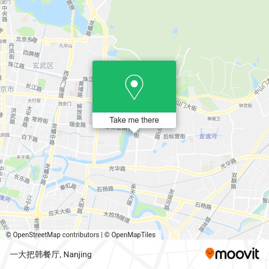 一大把韩餐厅 map