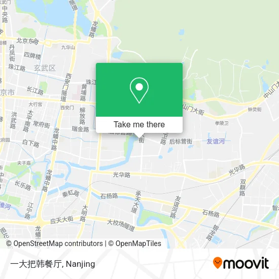 一大把韩餐厅 map